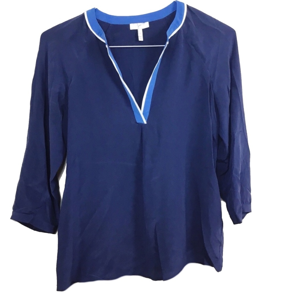 Anthropologie Joie V Neck Pullover Size XS Silk